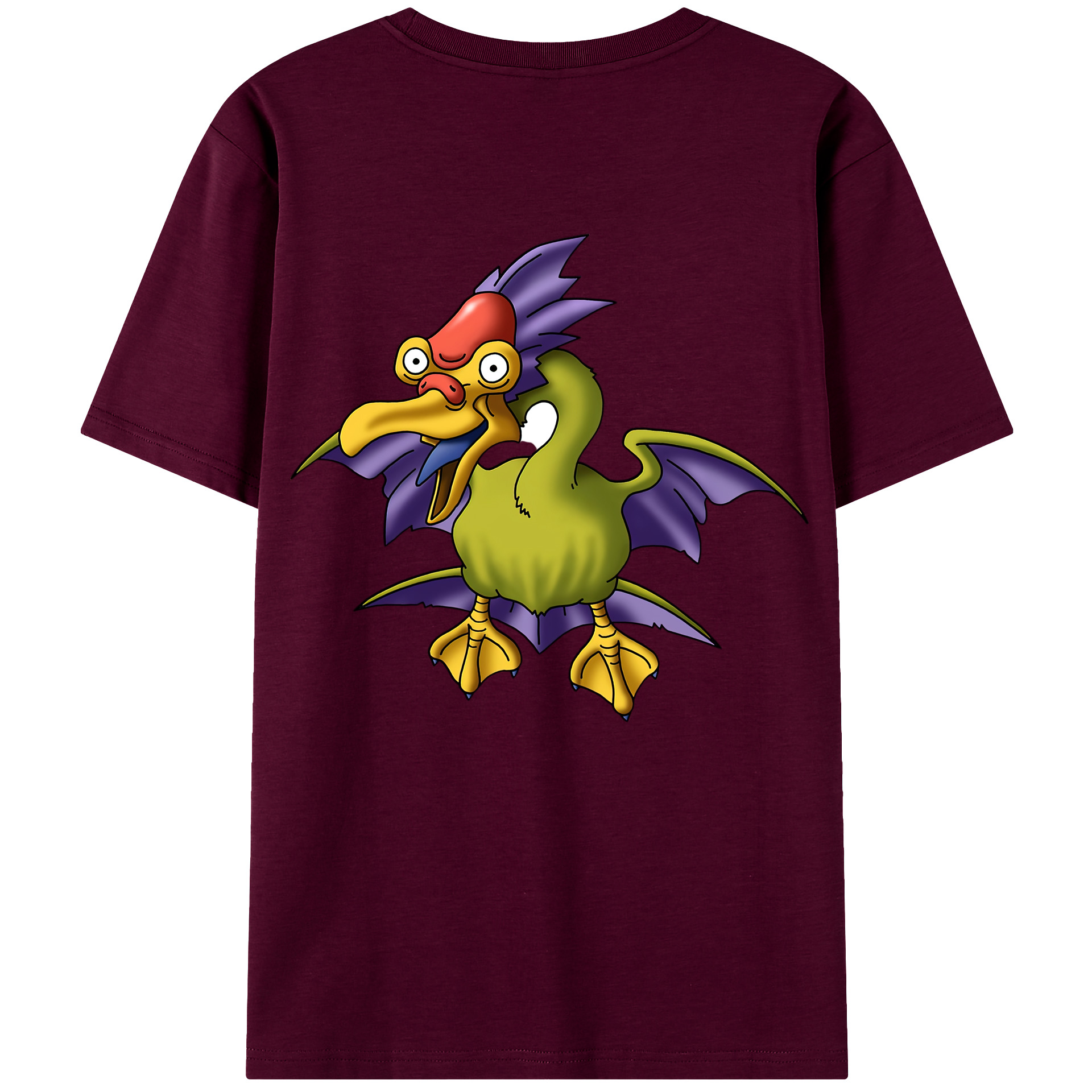 （画像用） ドラゴンクエスト Doragon Kuesuto Dragon Quest レディース半袖Tシャツ(バックプリント)